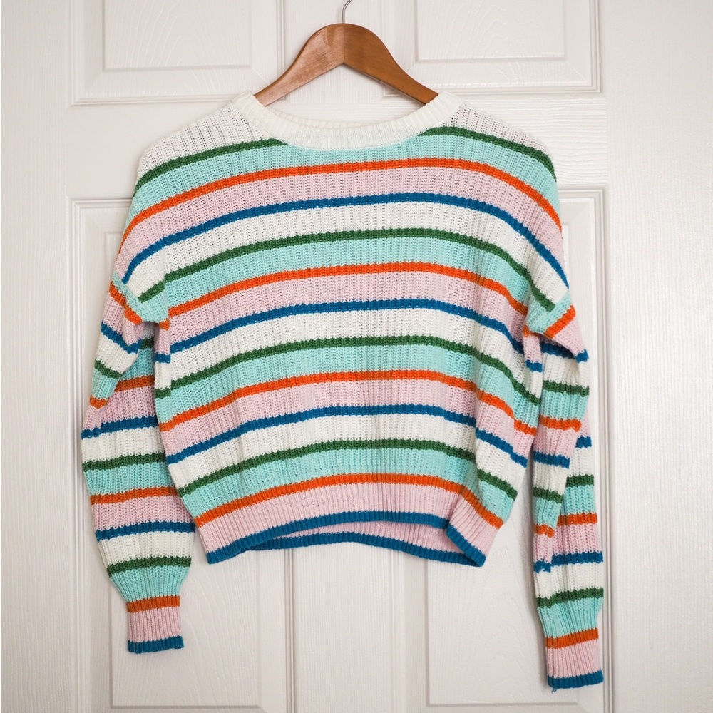Urban Outfitters Colorful Striped Sweater Size M